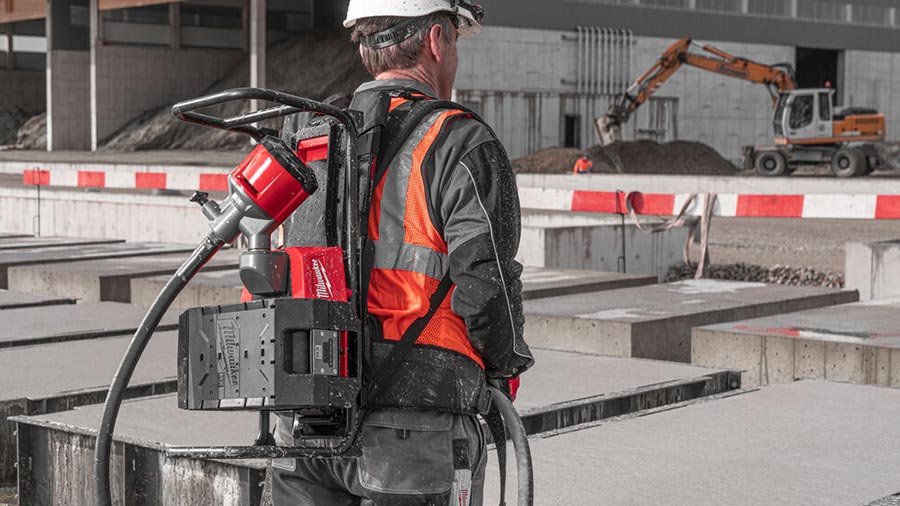 aiguille vibrante sans fil sac à dos MXF CVBP Milwaukee aiguille vibrante sans fil sac à dos MXF CVBP Milwaukee